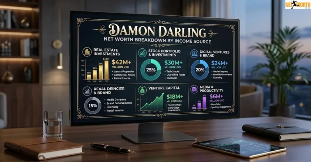 Damon Darling Net Worth Breakdown by Income Source