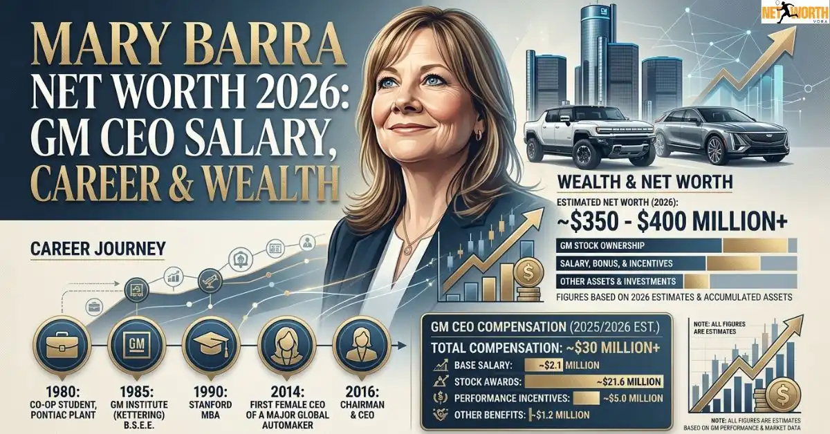 Mary Barra Net Worth 2026: GM CEO Salary, Career & Wealth
