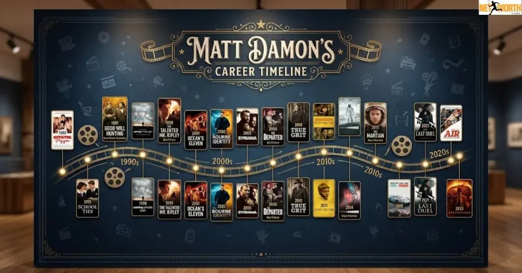 matt-damons-career-timeline Matt Damon's Career Timeline