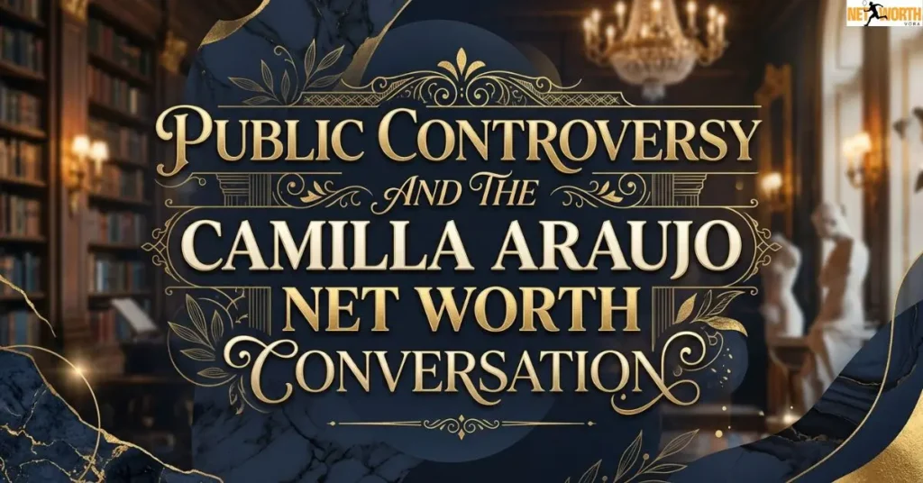 Public Controversy and the Camilla Araujo Net Worth Conversation