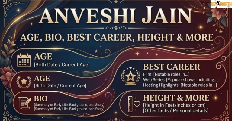 Anveshi Jain: Age, Bio, Best Career, Height & More