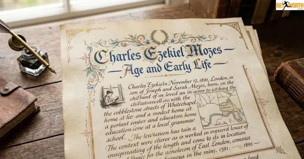 Charles Ezekiel Mozes Age and Early Life