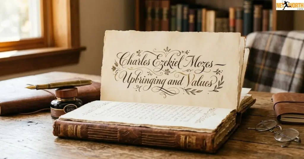 Charles Ezekiel Mozes Upbringing and Values