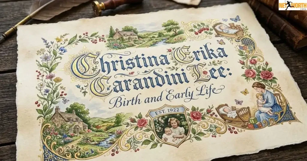 christina-erika-carandini-lee-birth-and-early-life Christina Erika Carandini Lee: Birth and Early Life