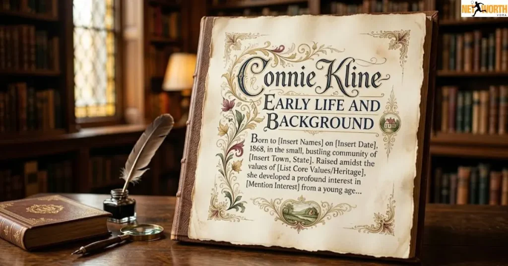 connie-kline-early-life-and-background Connie Kline Early Life and Background