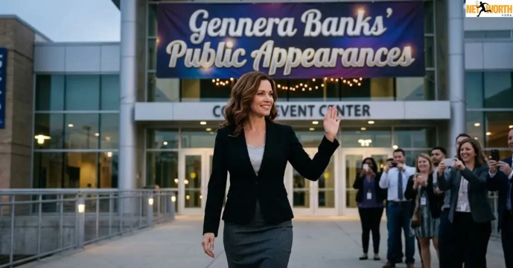 Gennera Banks' Public Appearances