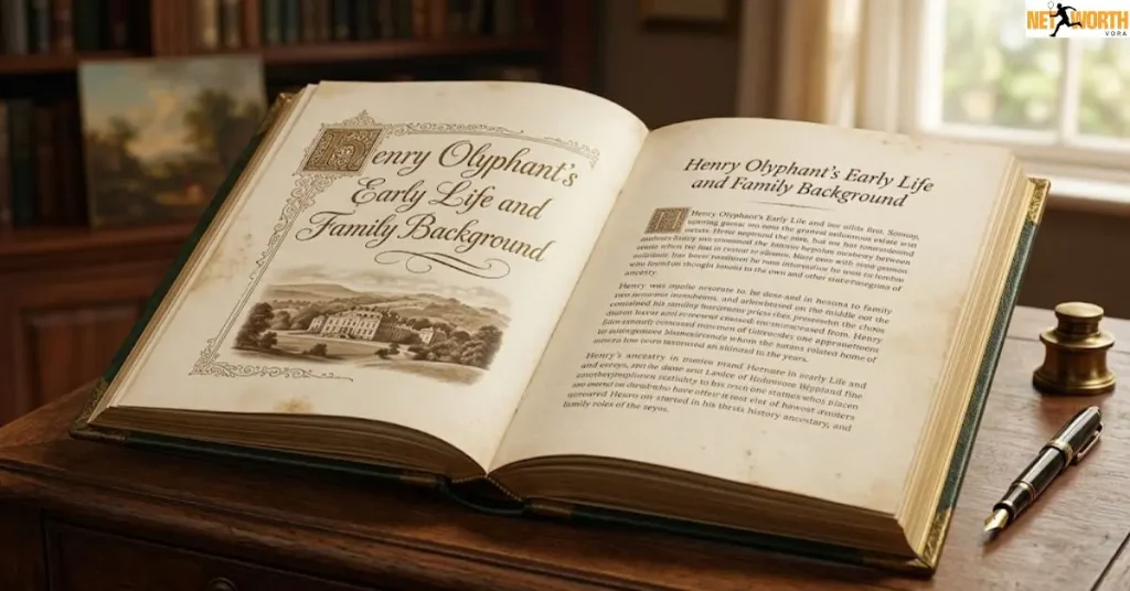 henry-olyphants-early-life-and-family-background Henry Olyphant's Early Life and Family Background
