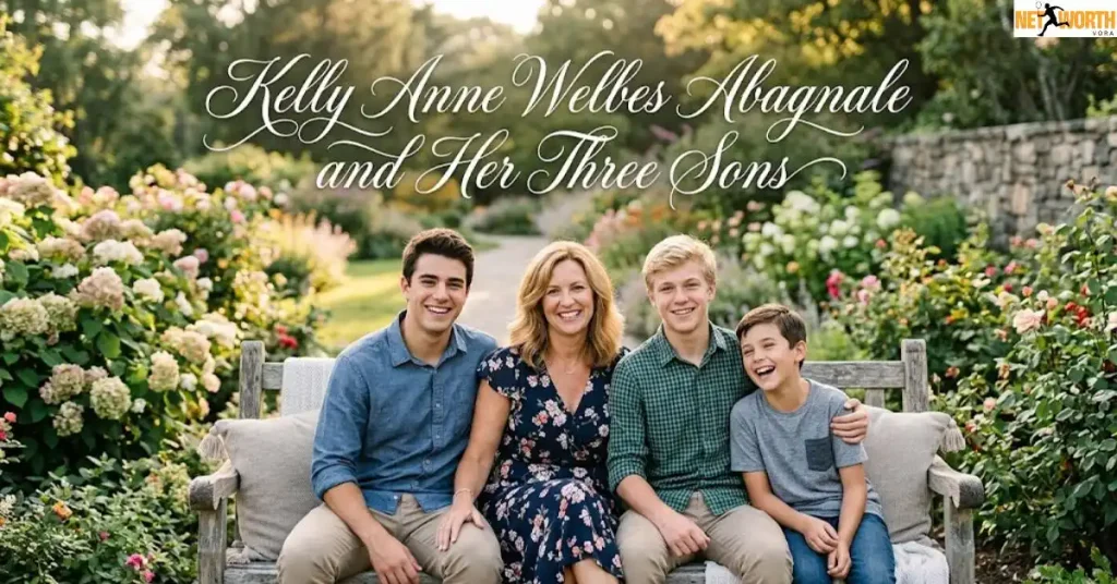 Kelly Anne Welbes Abagnale and Her Three Sons
