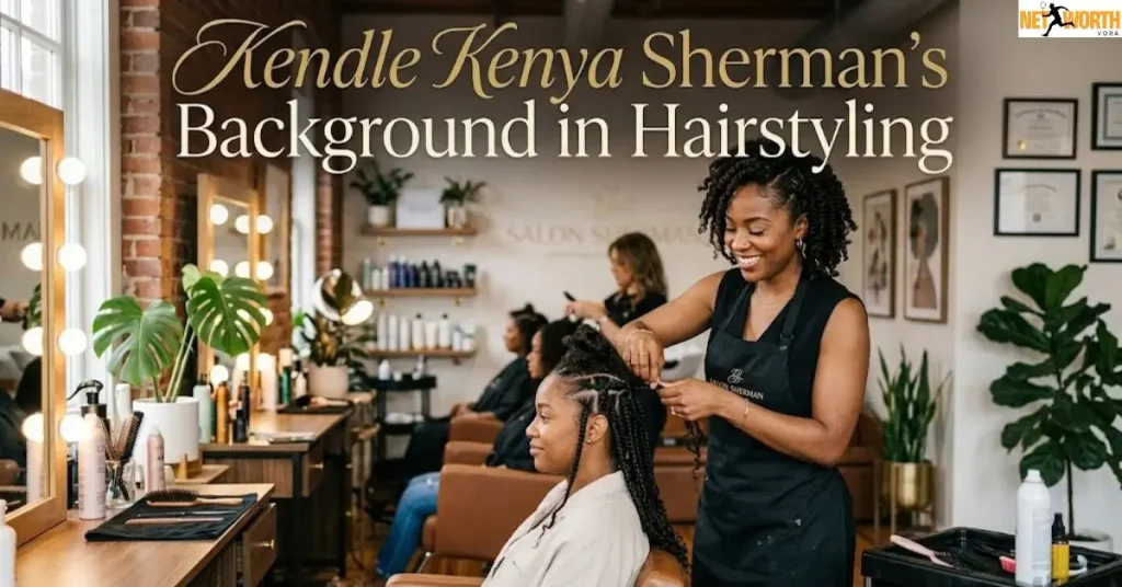 kendle-kenya-shermans-background-in-hairstyling Kendle Kenya Sherman's Background in Hairstyling