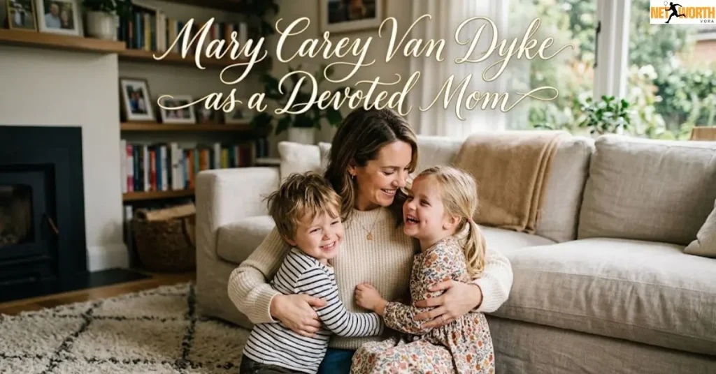 Mary Carey Van Dyke as a Devoted Mom