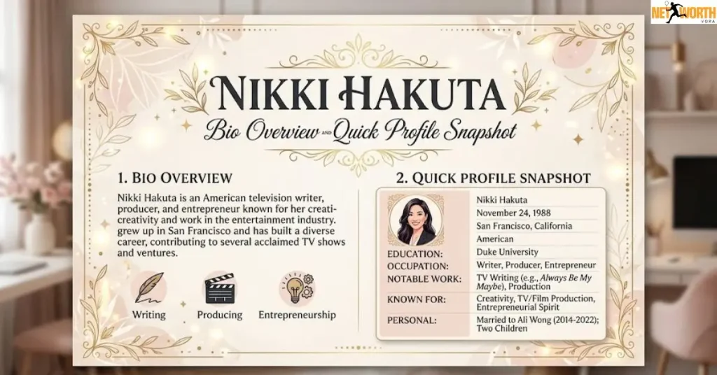 Nikki Hakuta Bio Overview and Quick Profile Snapshot