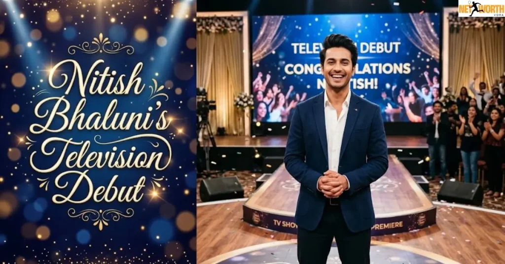nitish-bhalunis-television-debut Nitish Bhaluni's Television Debut
