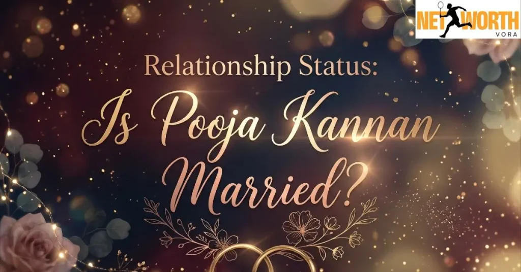 Relationship Status: Is Pooja Kannan Married?