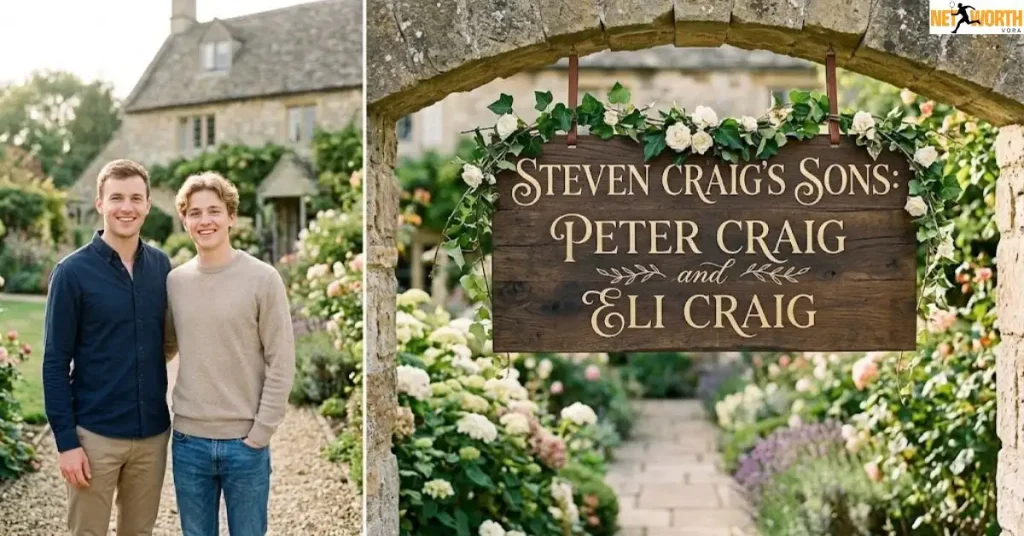 Steven Craig's Sons: Peter Craig and Eli Craig