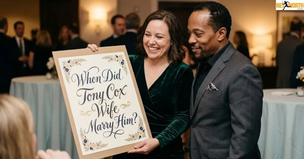 when-did-tony-cox-wife-marry-him When Did Tony Cox Wife Marry Him