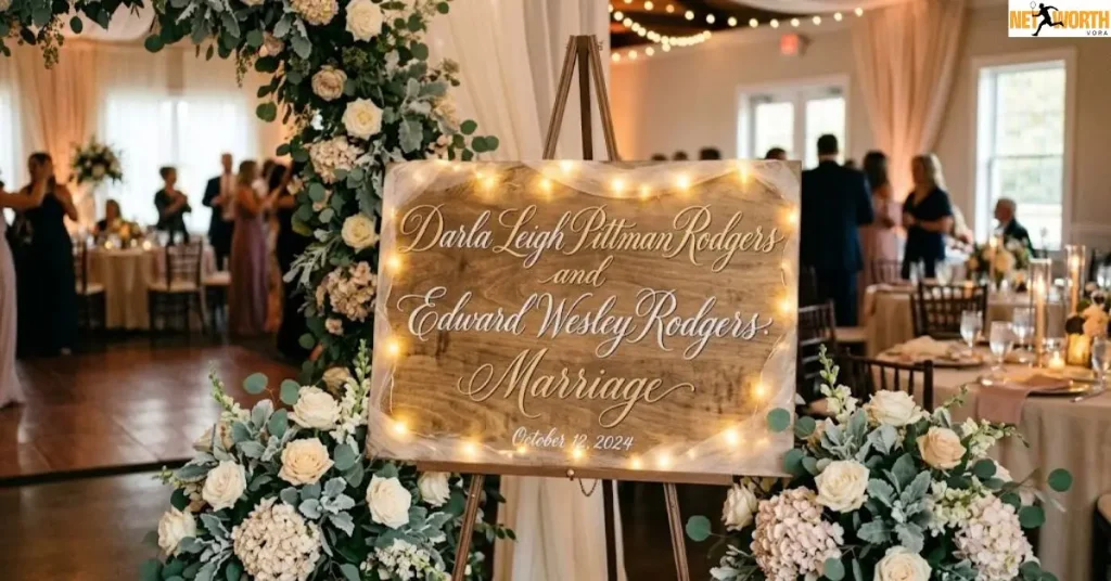 Darla Leigh Pittman Rodgers and Edward Wesley Rodgers: Marriage