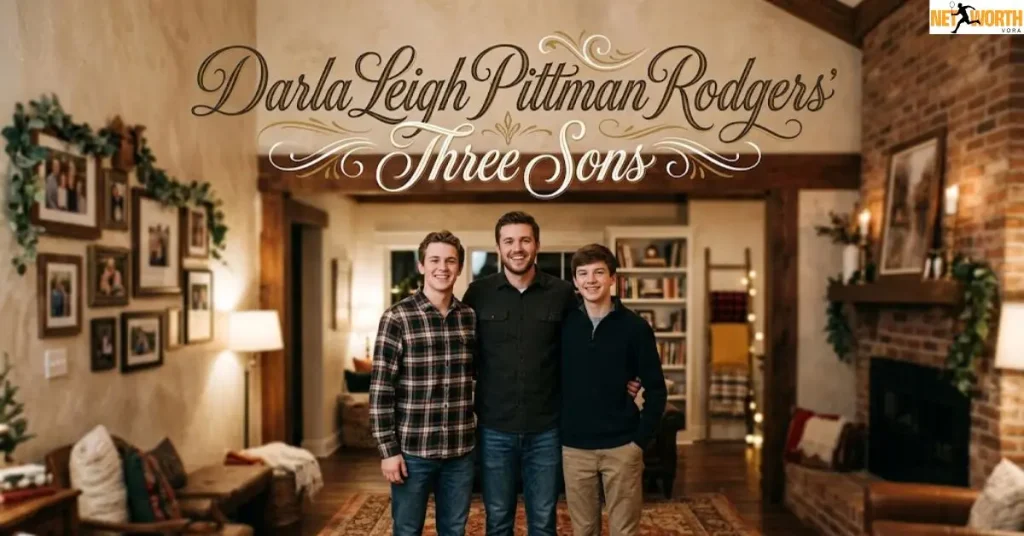 Darla Leigh Pittman Rodgers' Three Sons