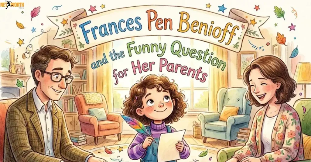 Frances Pen Benioff and the Funny Question for Her Parents