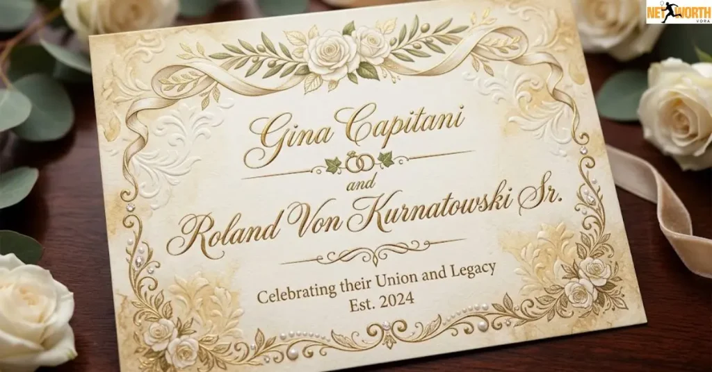Gina Capitani and Roland Von Kurnatowski Sr.