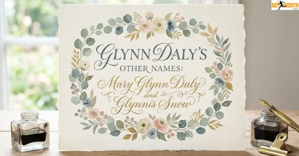 Glynn Daly's Other Names: Mary Glynn Daly and Glynnis Snow