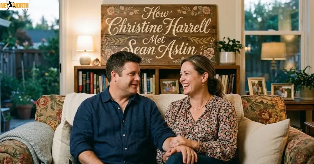 How Christine Harrell Met Sean Astin