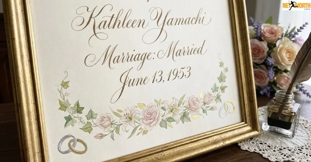 kathleen-yamachi-marriage-married-june-13-1953 Kathleen Yamachi Marriage: Married June 13, 1953
