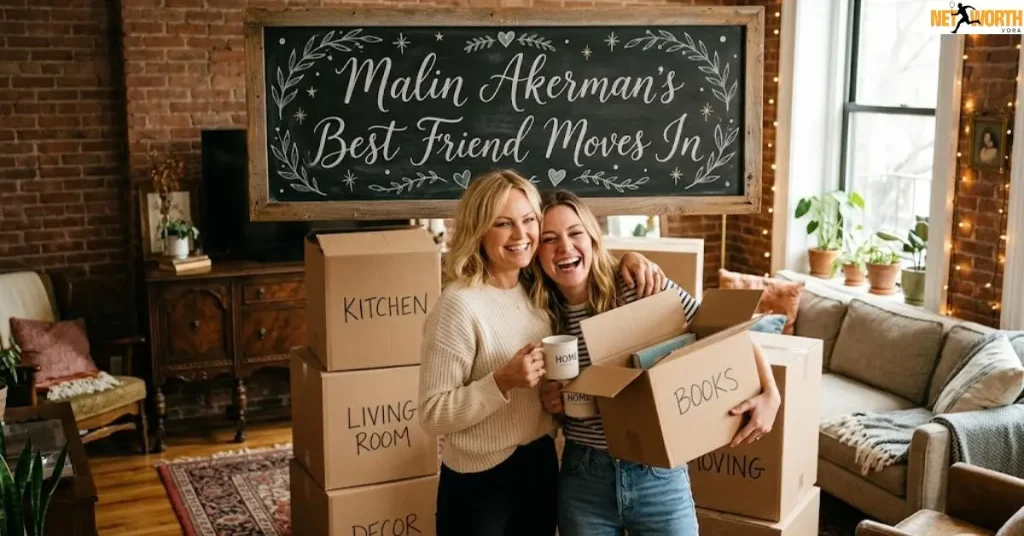 Malin Akerman's Best Friend Moves In