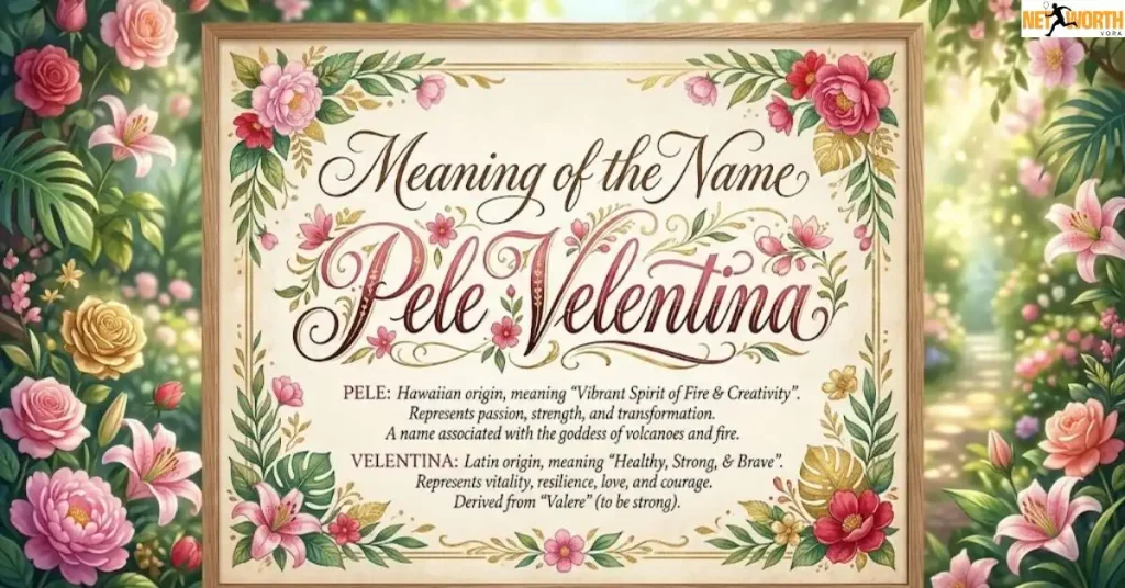 Meaning of the Name Pele Velentina