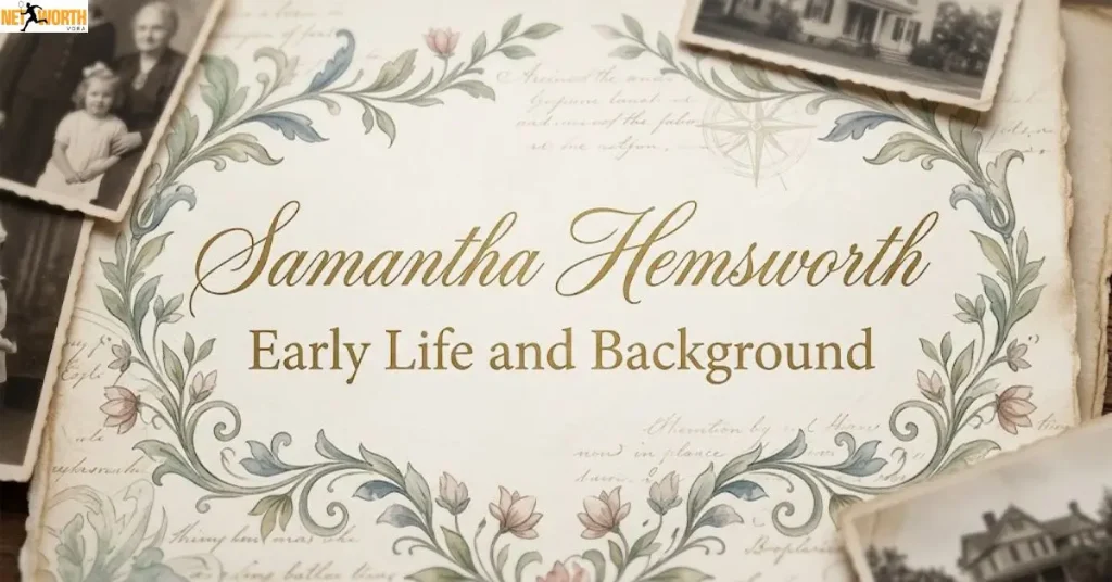 samantha-hemsworth-early-life-and-background Samantha Hemsworth Early Life and Background
