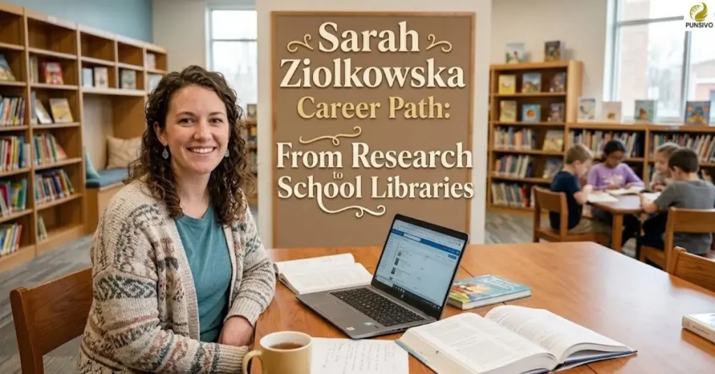 Sarah Ziolkowska Career Path: From Research Desks to School Libraries