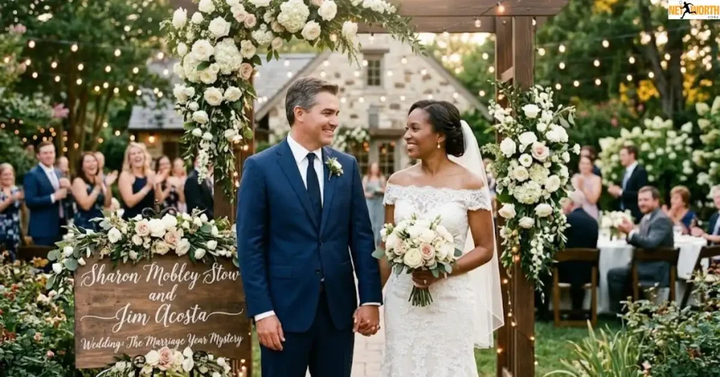 sharon-mobley-stow-and-jim-acosta-wedding-the-marriage-year-mystery Sharon Mobley Stow and Jim Acosta Wedding: The Marriage Year Mystery