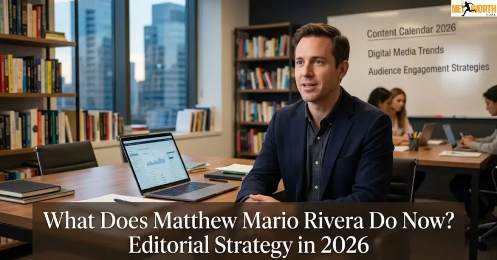 What Does Matthew Mario Rivera Do Now? Editorial Strategy in 2026