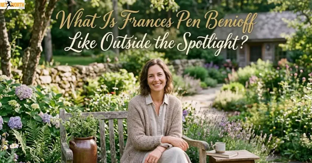 What Is Frances Pen Benioff Like Outside the Spotlight