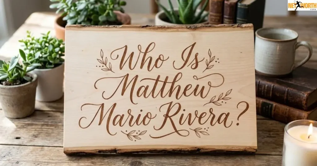 Who Is Matthew Mario Rivera