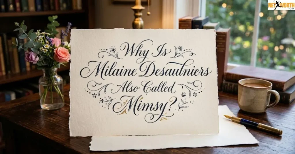 Why Is Milaine Desaulniers Also Called Mimsy